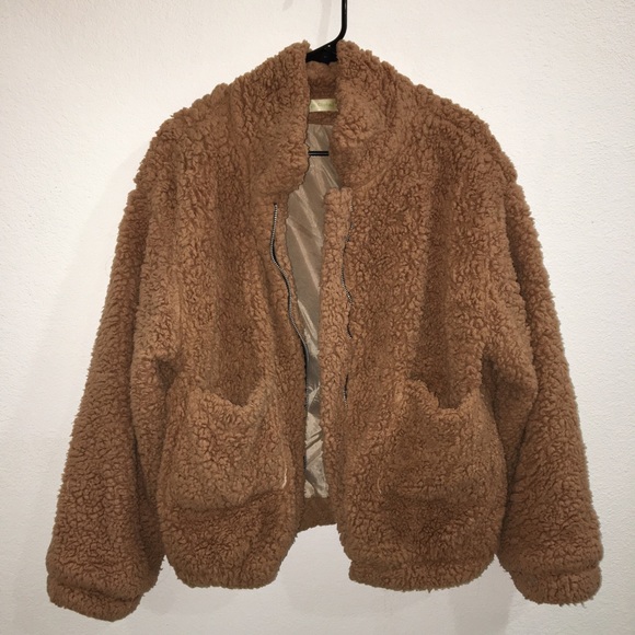 fluffy teddy jacket